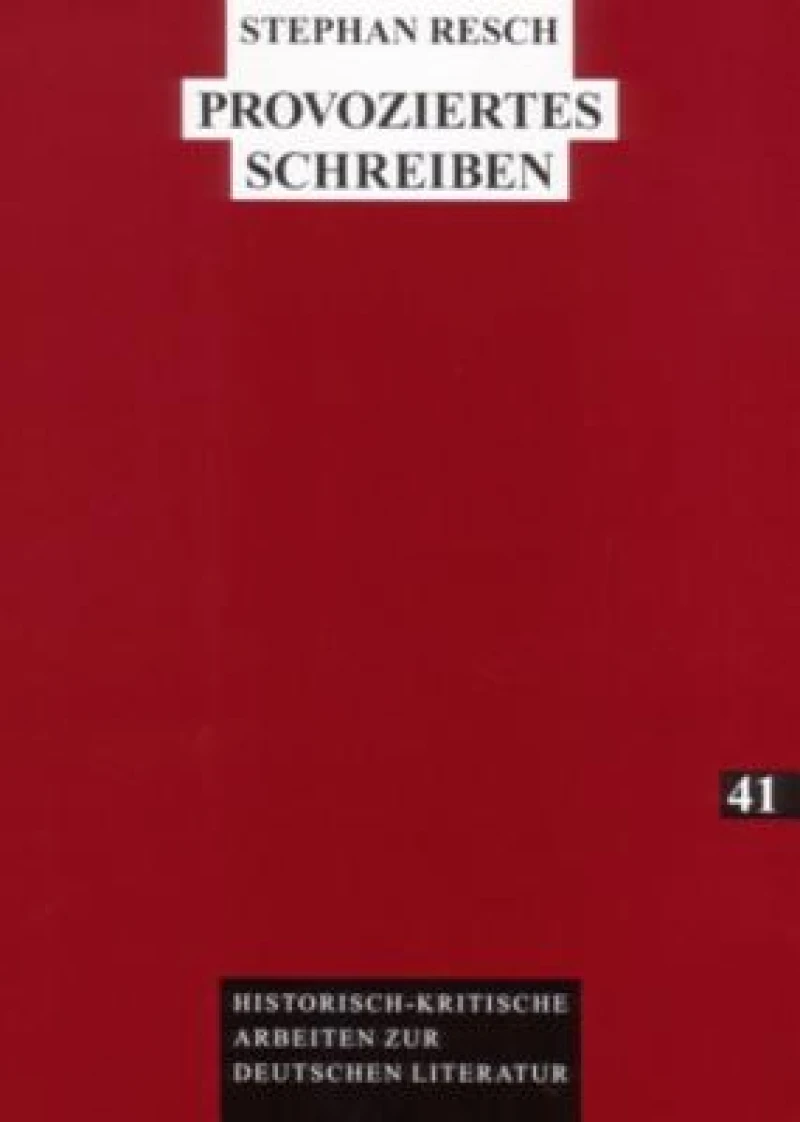 Provoziertes Schreiben