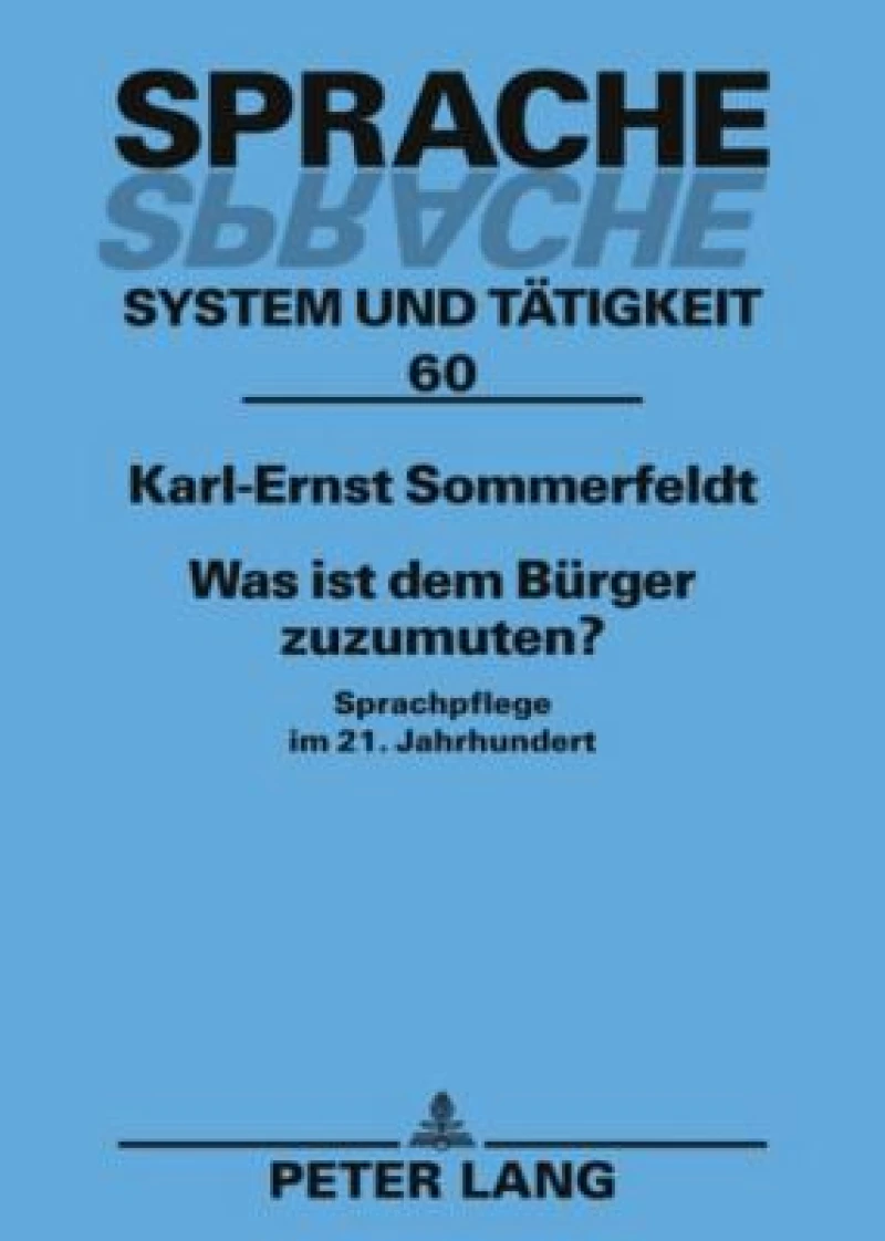Was Ist Dem Burger Zuzumuten?