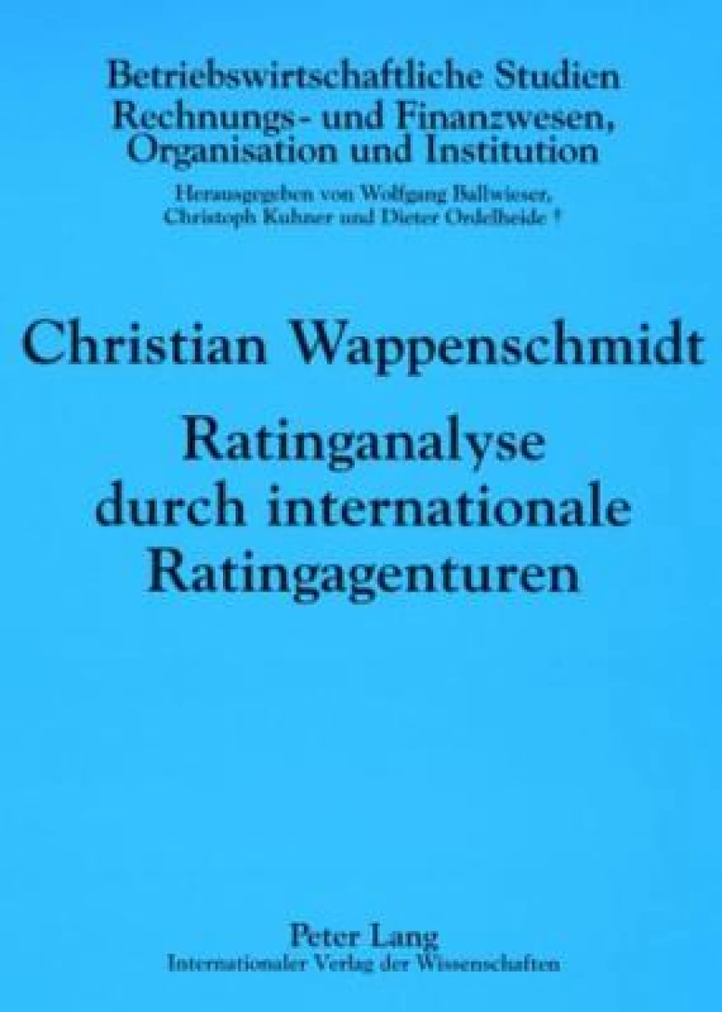 Ratinganalyse durch internationale Ratingagenturen