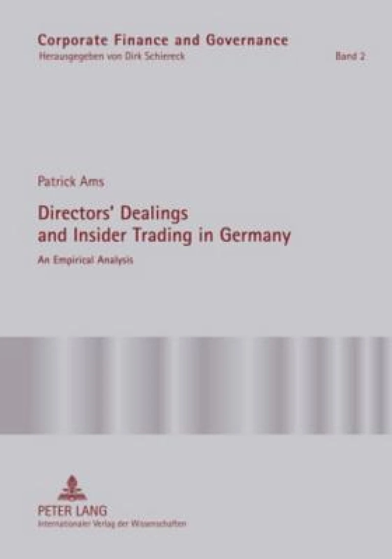 Directors’ Dealings and Insider Trading in Germany