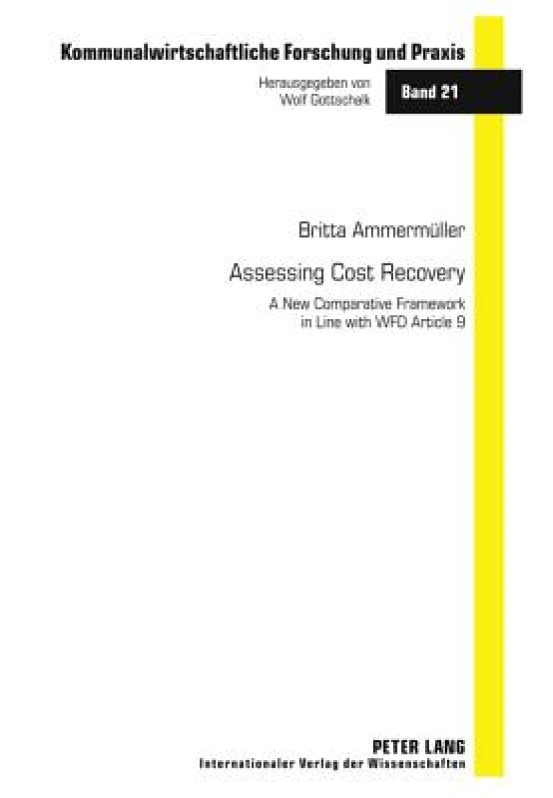 Assessing Cost Recovery