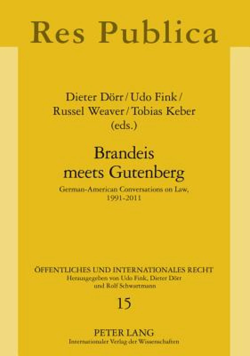 Brandeis meets Gutenberg
