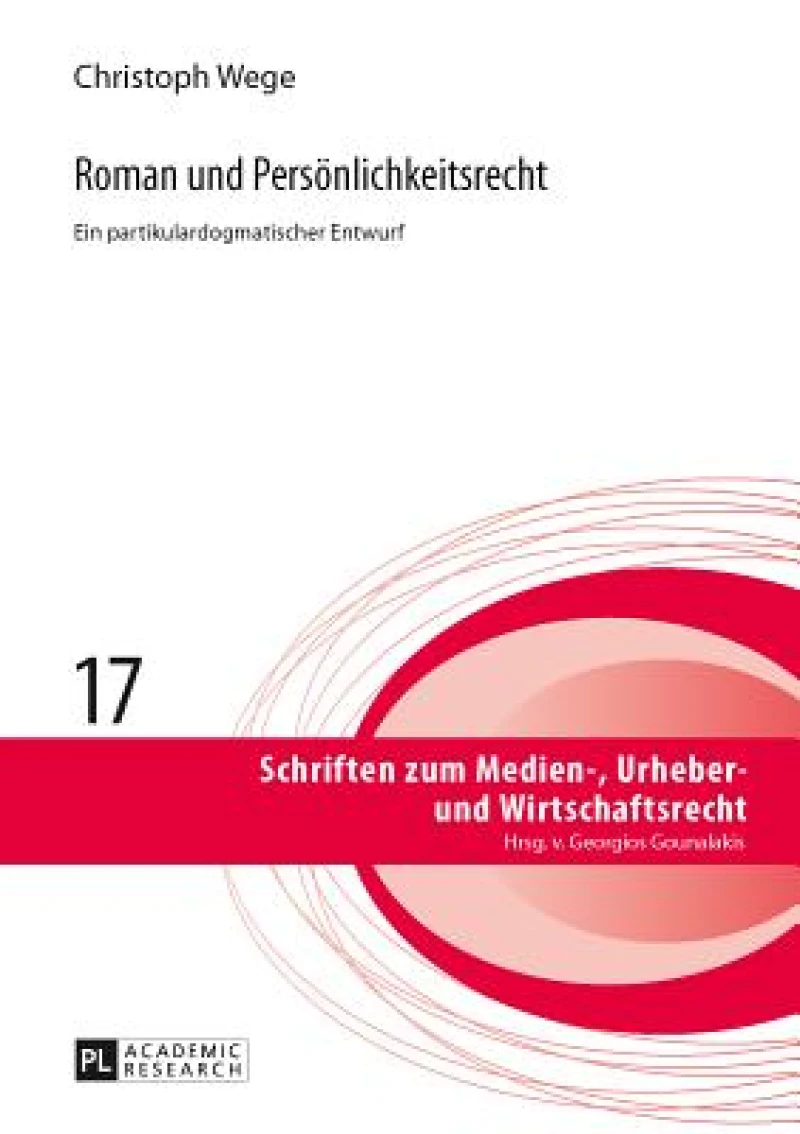 Roman und Persoenlichkeitsrecht