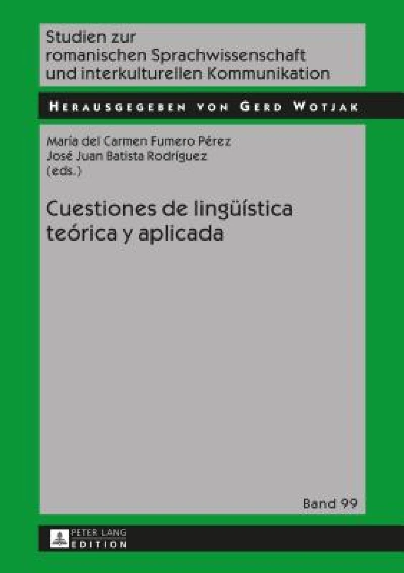 Cuestiones de lingueistica teorica y aplicada