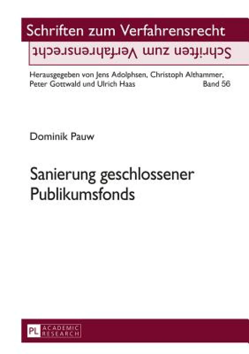 Sanierung Geschlossener Publikumsfonds