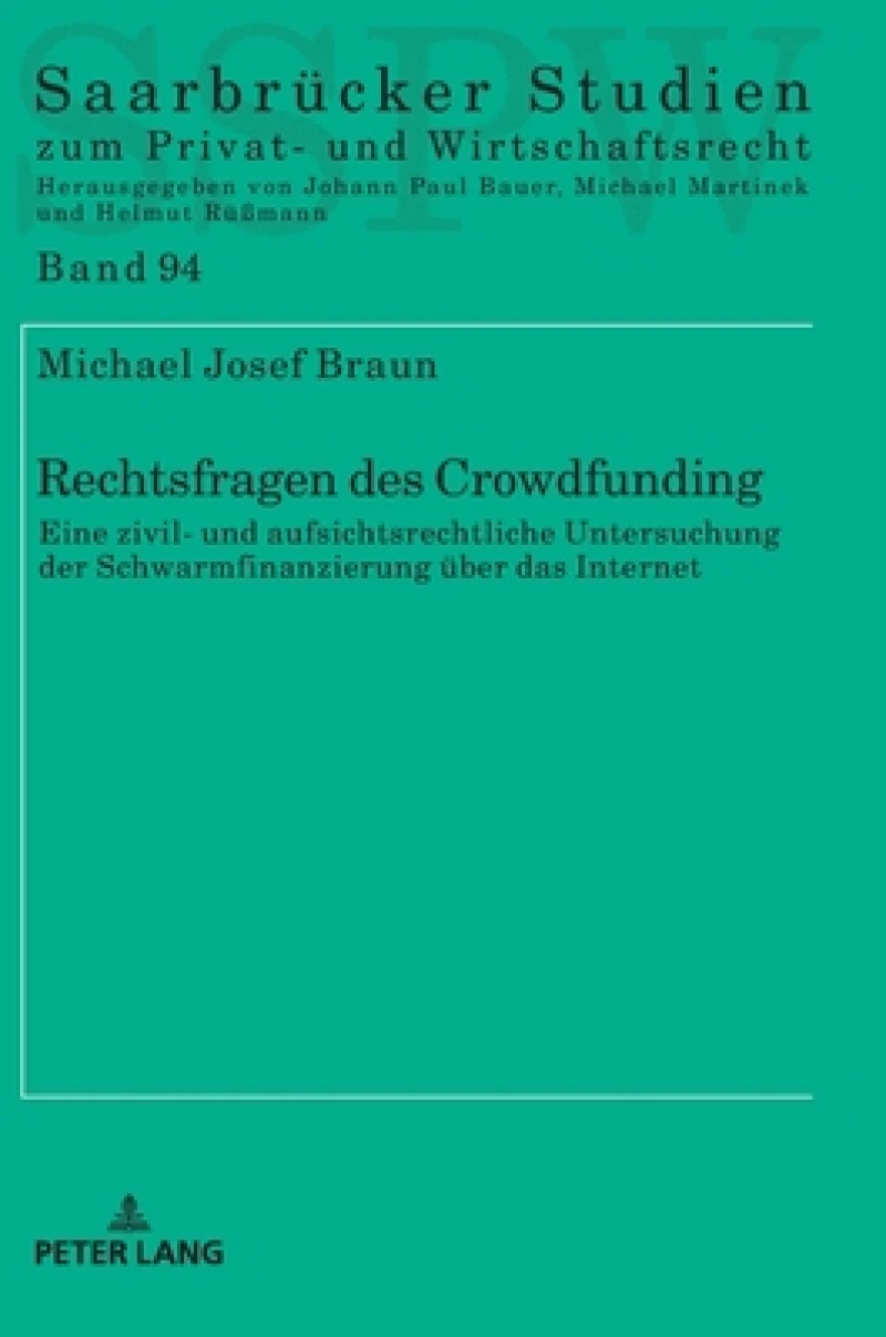 Rechtsfragen des Crowdfunding