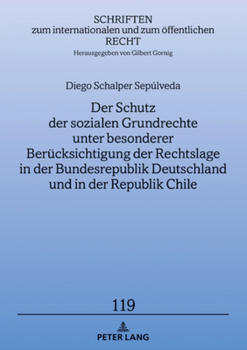Der Schutz Der Sozialen Grundrechte Unter Besonderer Beruecksichtigung Der Rechtslage in Der Bundesrepublik Deutschland Und in Der Republik Chile