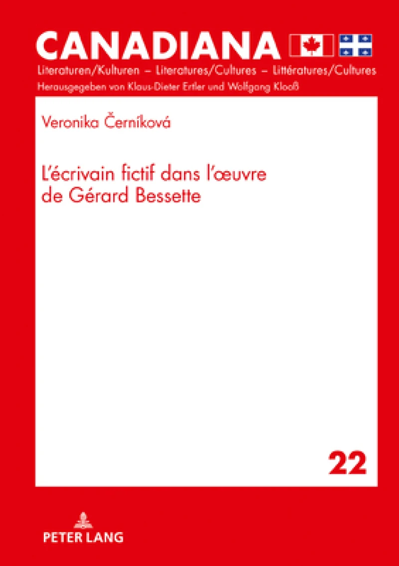 L´ecrivain Fictif Dans L´oeuvre de Gerard Bessette