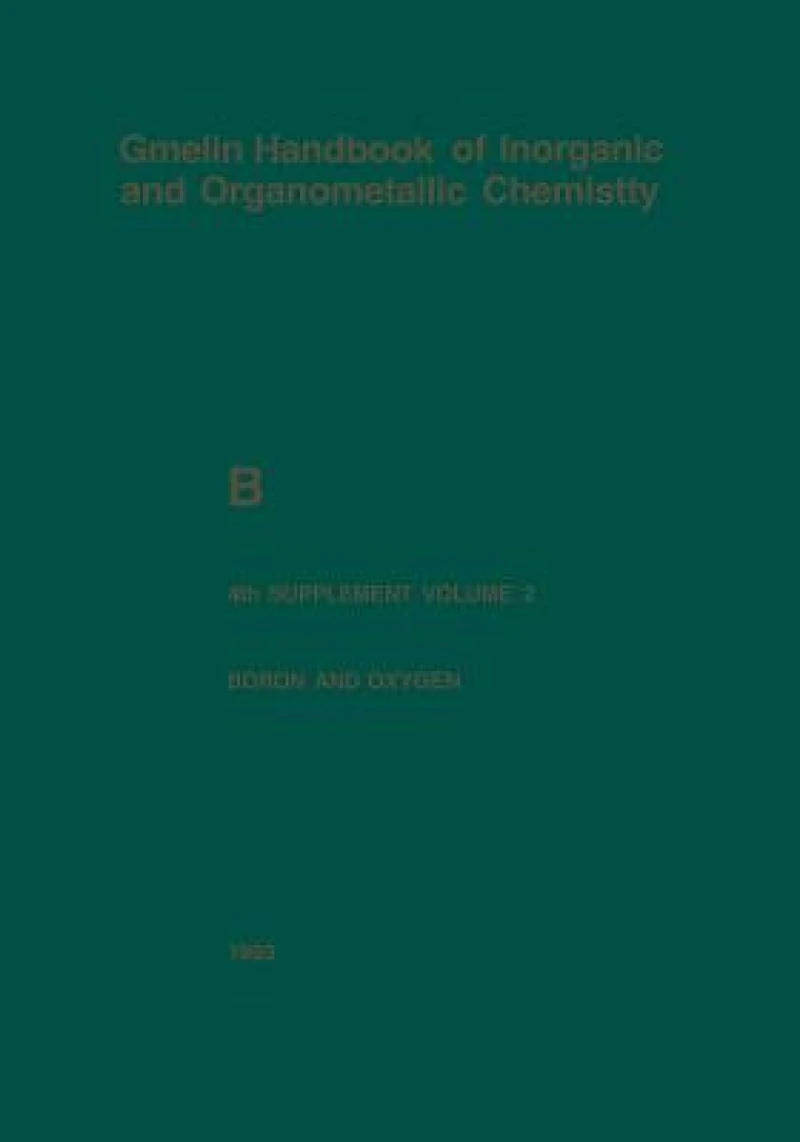 Boron and Oxygen