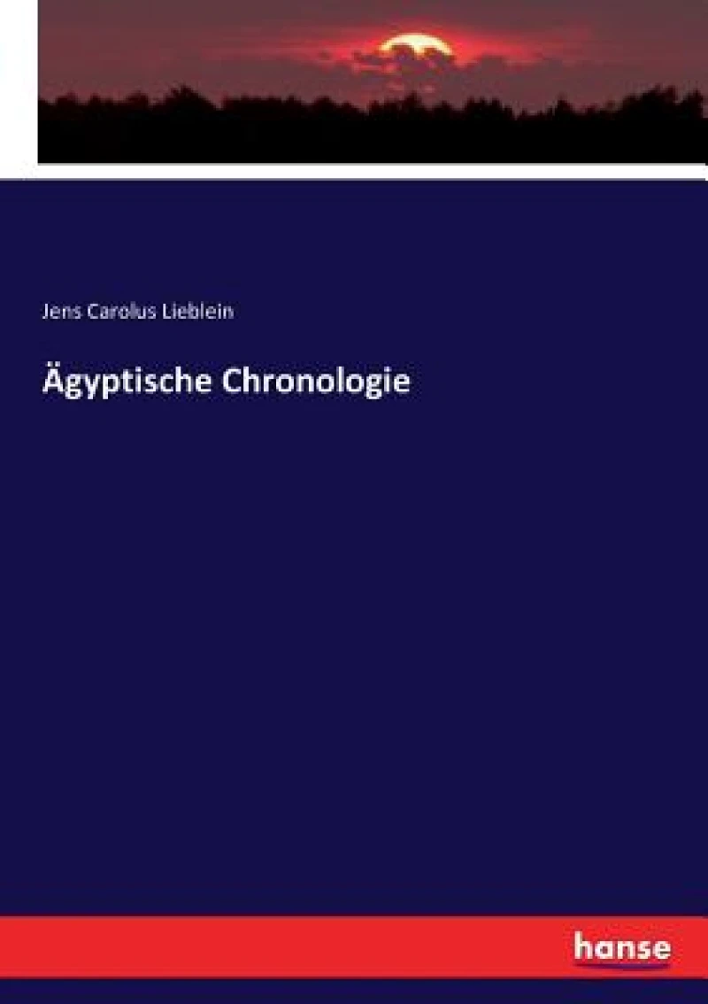Agyptische Chronologie