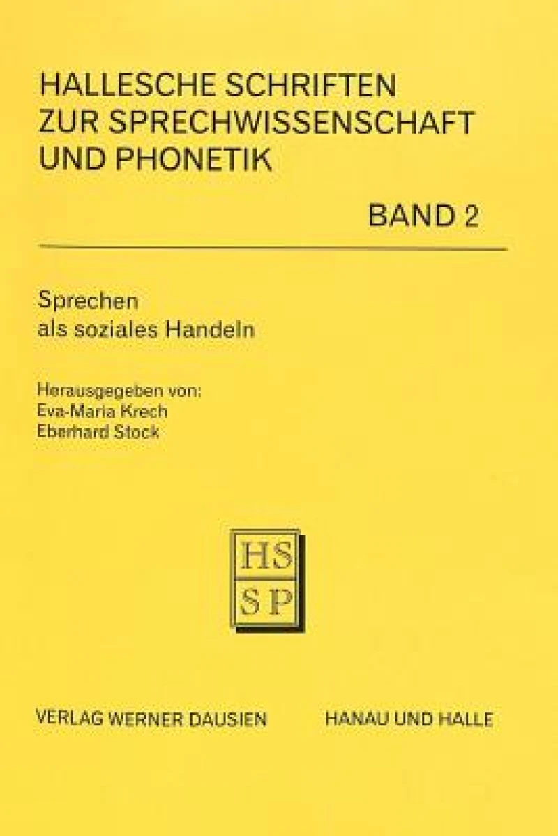 Sprechen ALS Soziales Handeln