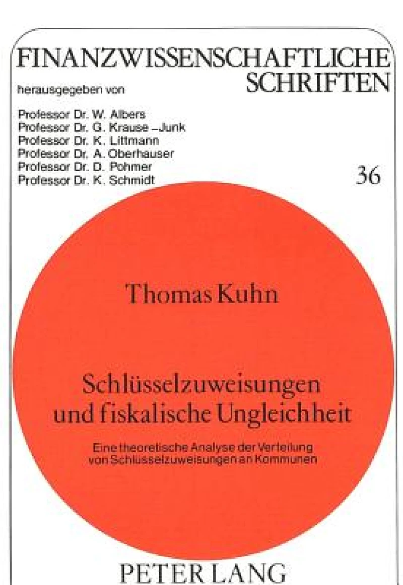Schluesselzuweisungen und fiskalische Ungleichheit