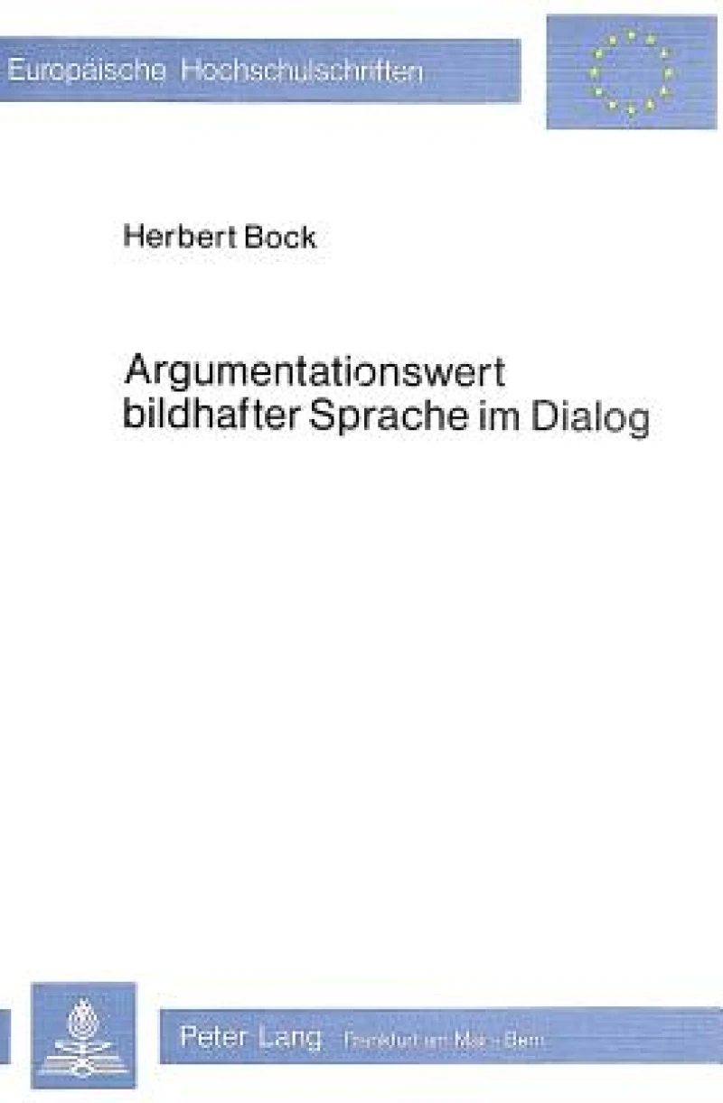 Argumentationswert bildhafter Sprache im Dialog
