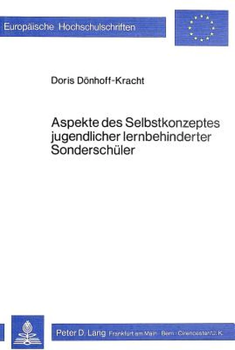 Aspekte des Selbstkonzeptes Jugendlicher lernbehinderter Sonderschueler