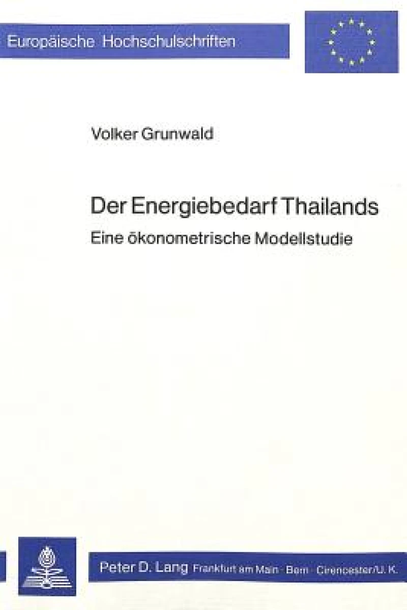 Der Energiebedarf Thailands