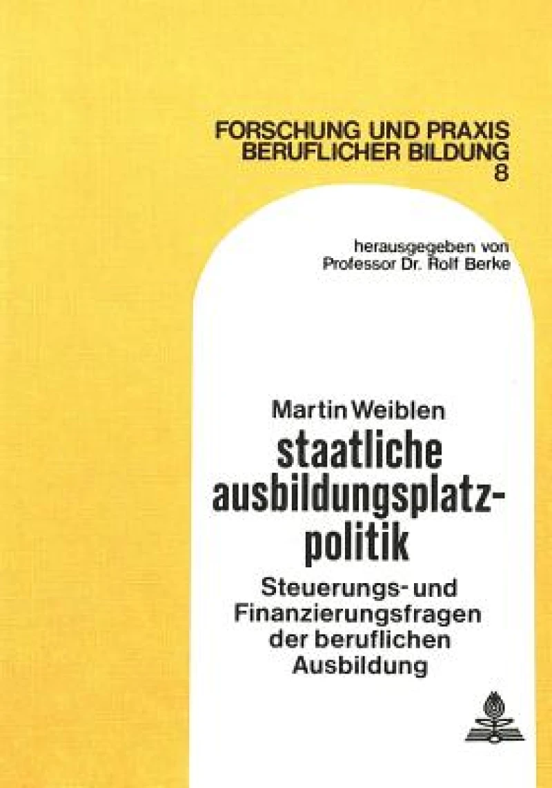 Staatliche Ausbildungsplatzpolitik