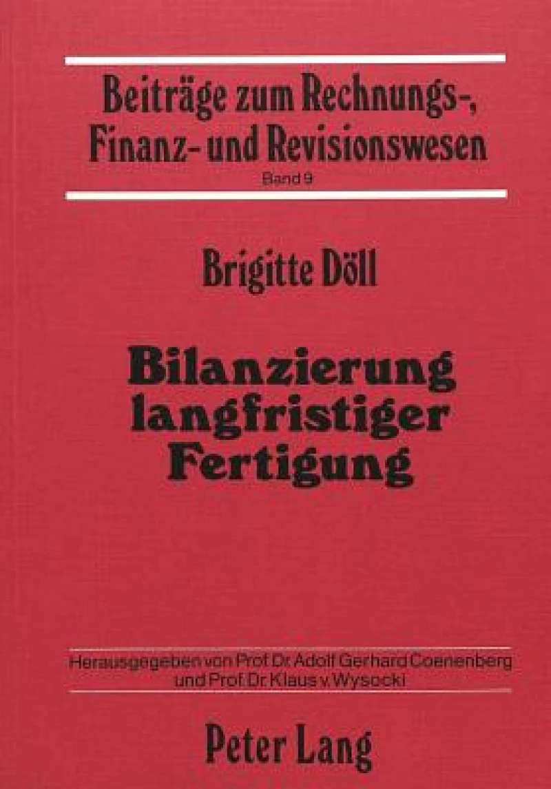 Bilanzierung langfristiger Fertigung