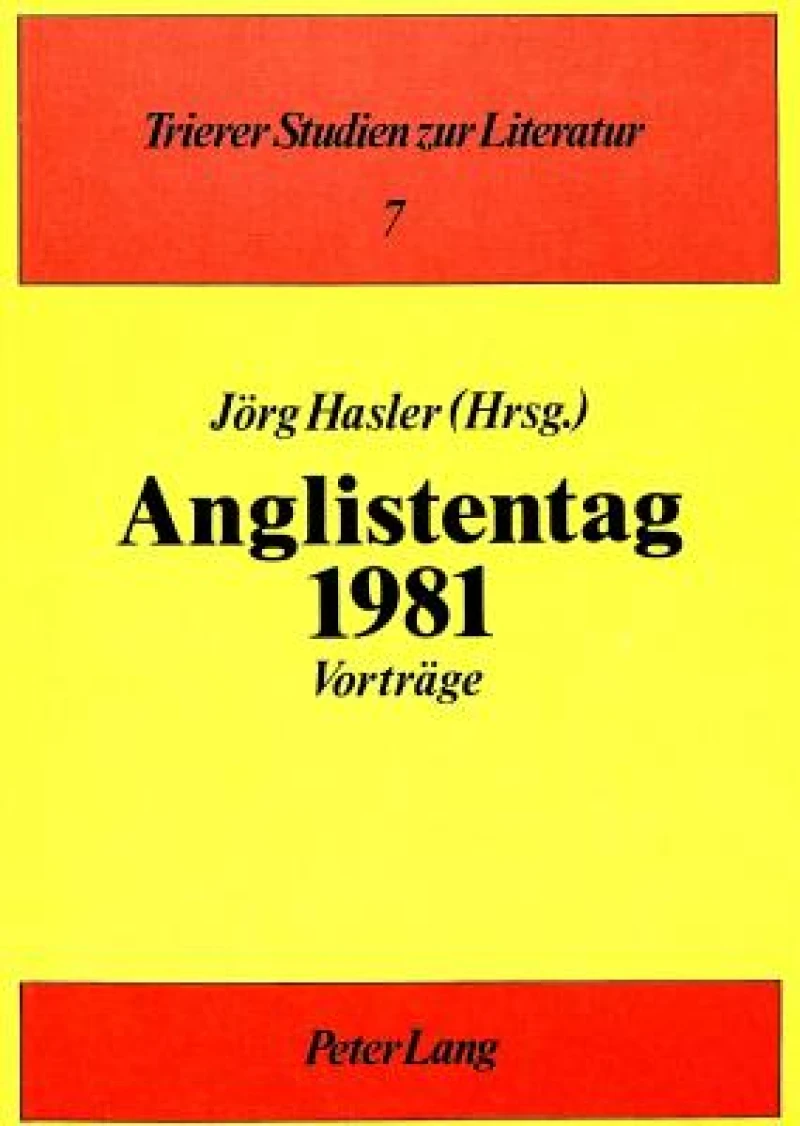 Anglistentag 1981