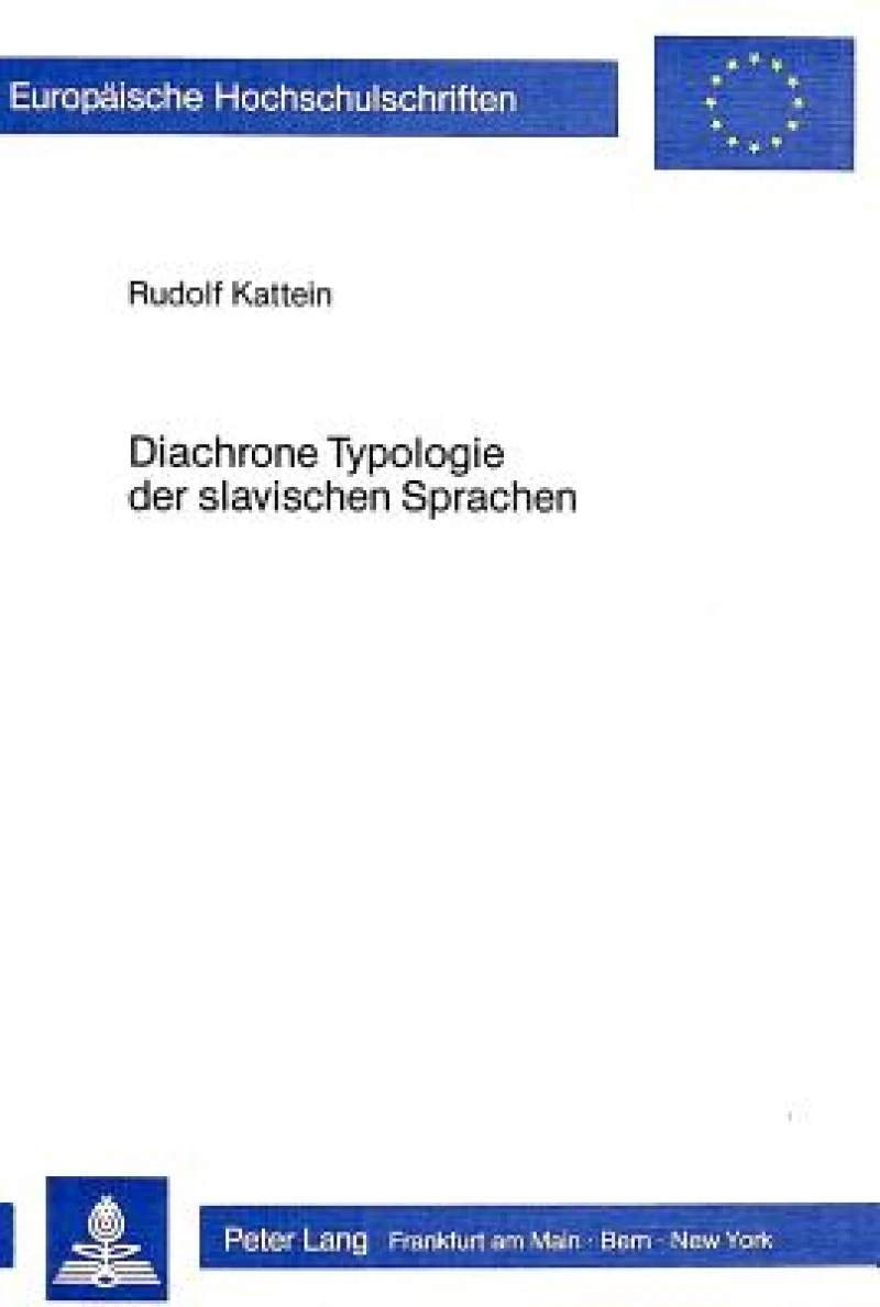 Diachrone Typologie der slavischen Sprachen