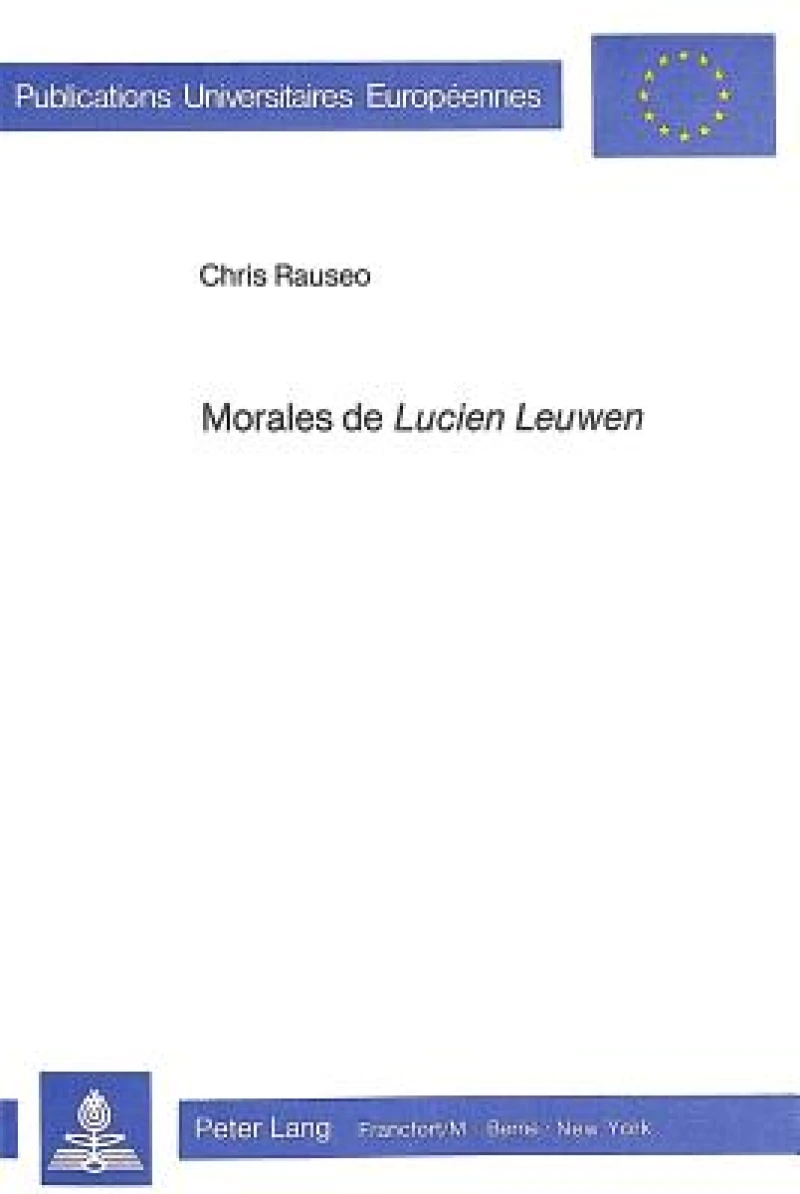 Morales de «Lucien Leuwen»