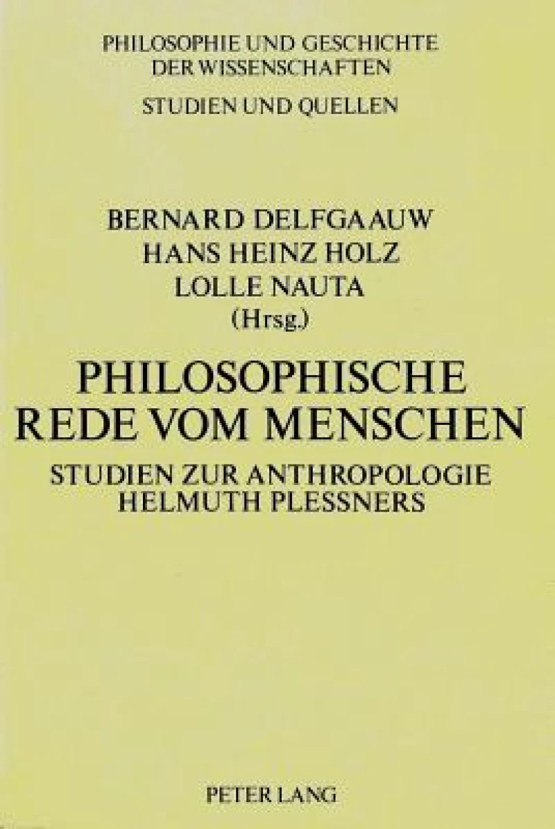 Philosophische Rede vom Menschen
