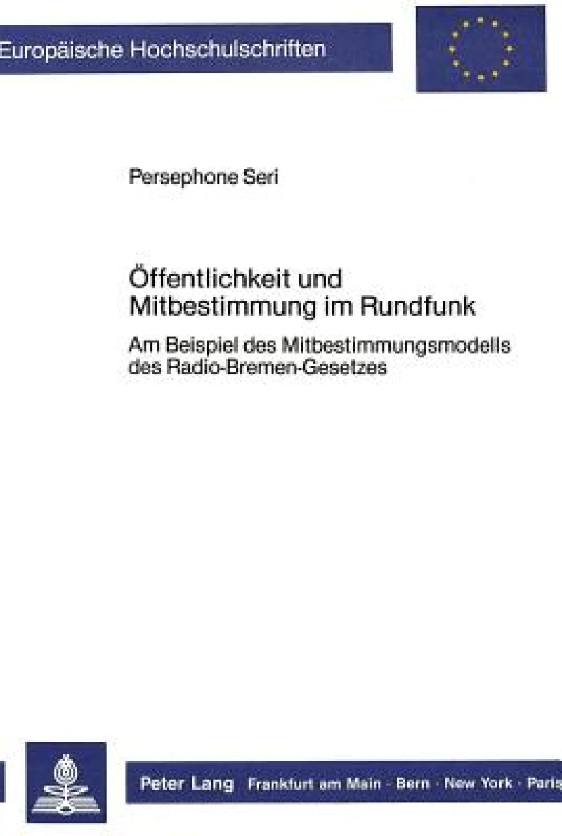 Oeffentlichkeit und Mitbestimmung im Rundfunk