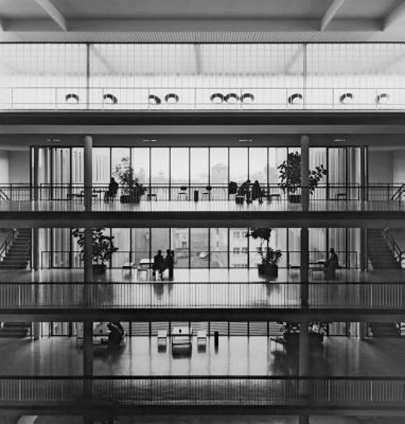 Otto Ernst Schweizer, Kollegienebaude II, Universitat Freiburg