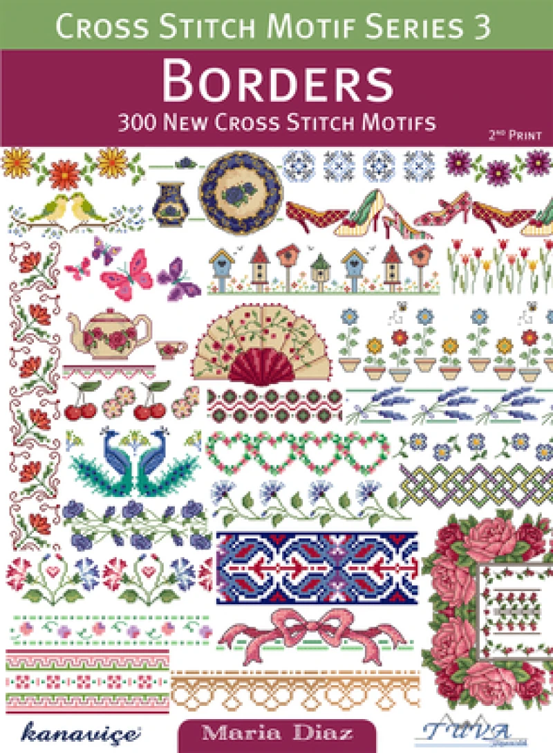 Borders: 300 New Cross Stitch Motifs