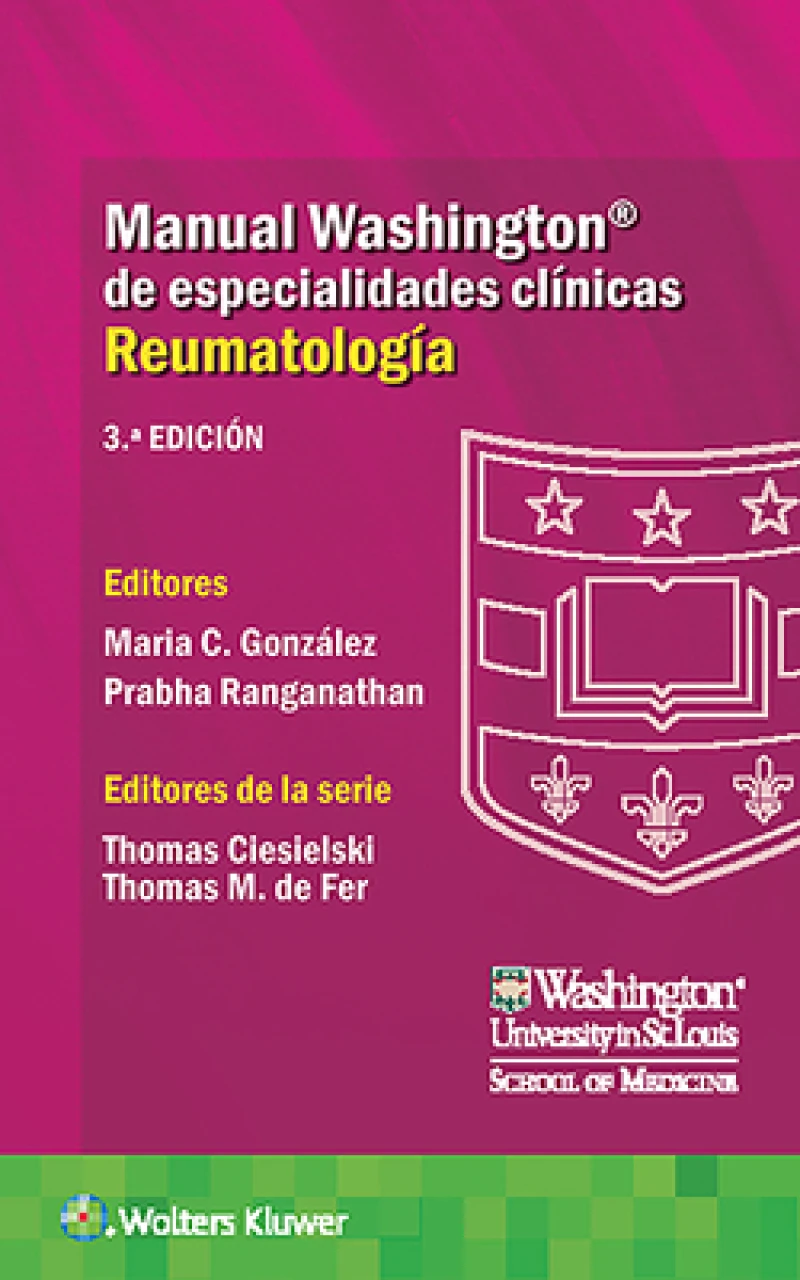 Manual Washington de especialidades clinicas. Reumatologia