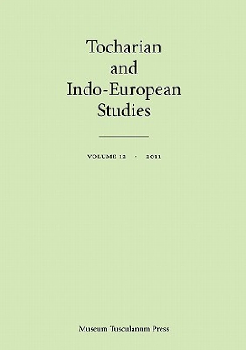 Tocharian & Indo-European Studies