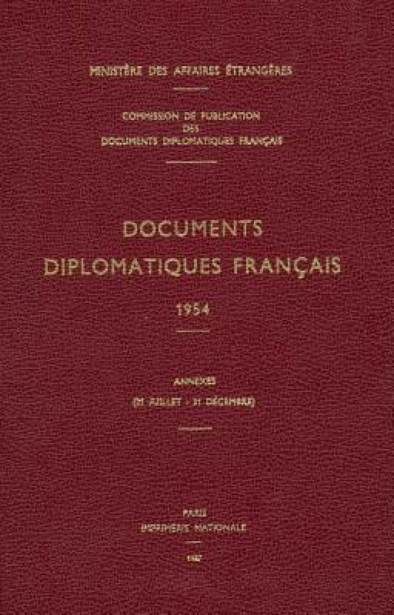 Documents Diplomatiques Francais