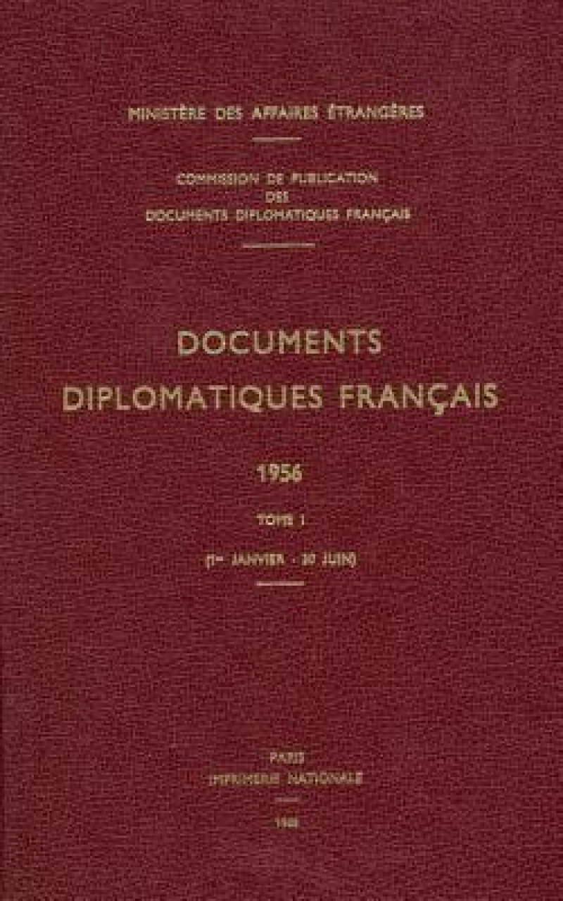 Documents Diplomatiques Francais