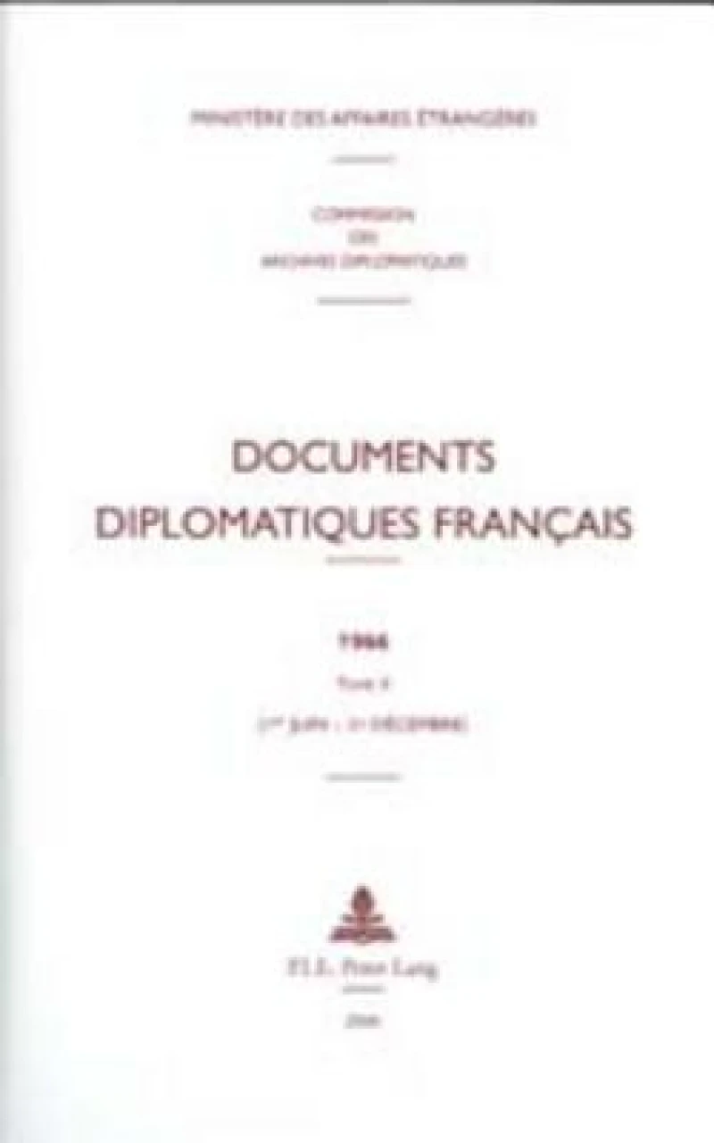 Documents Diplomatiques Francais