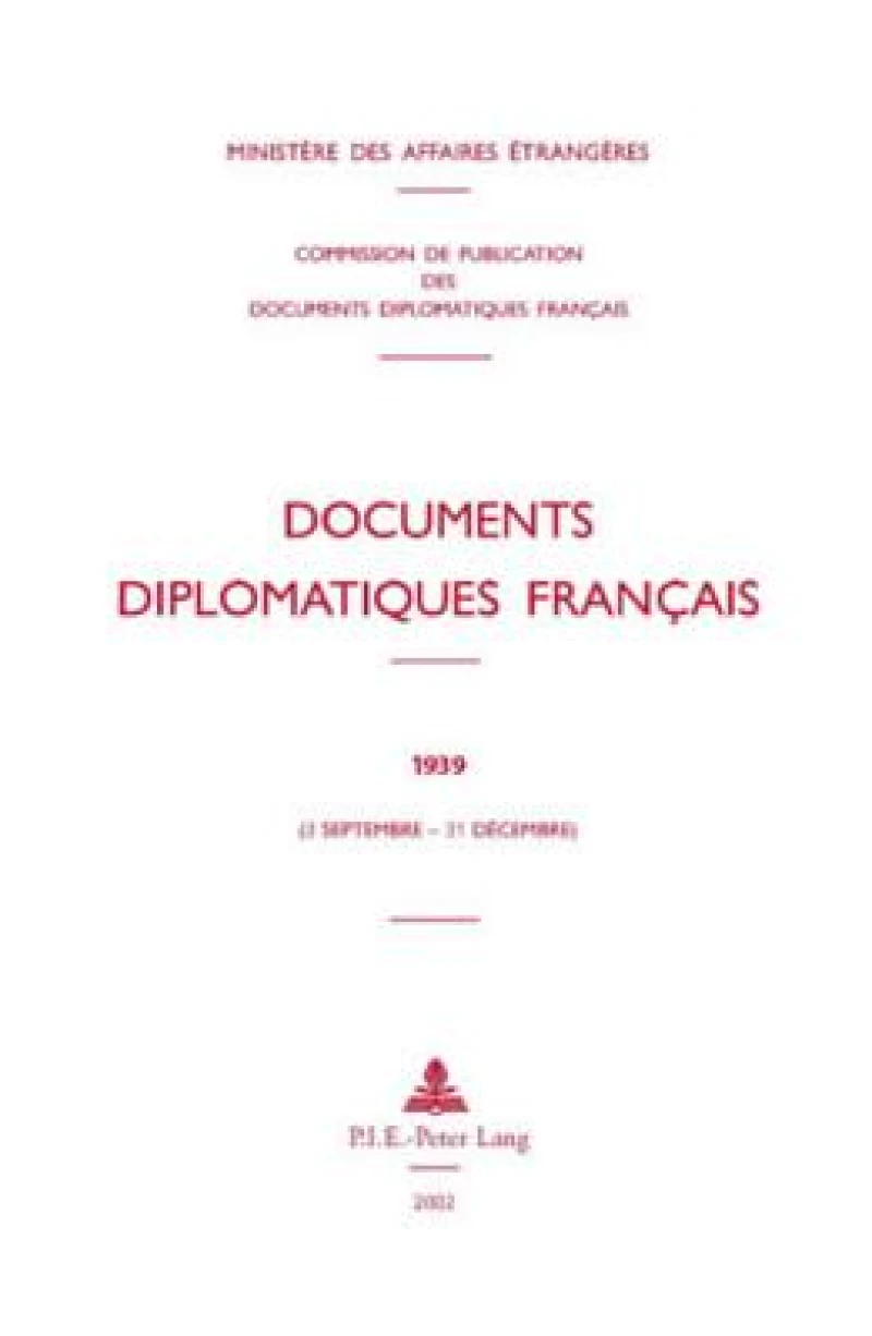 Documents Diplomatiques Francais