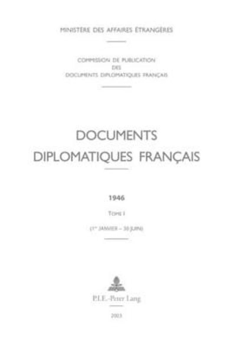 Documents Diplomatiques Francais