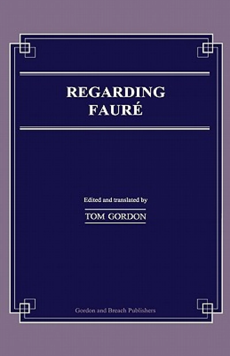 Regarding Faure