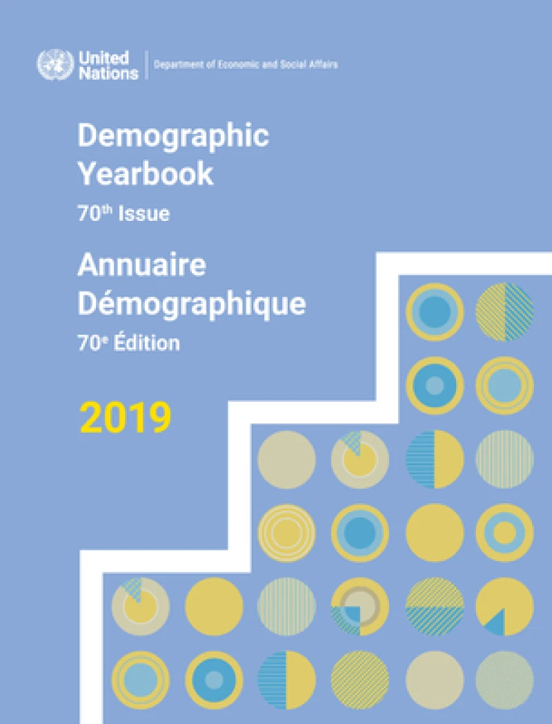 United Nations Demographic Yearbook 2019, (English/French Edition)