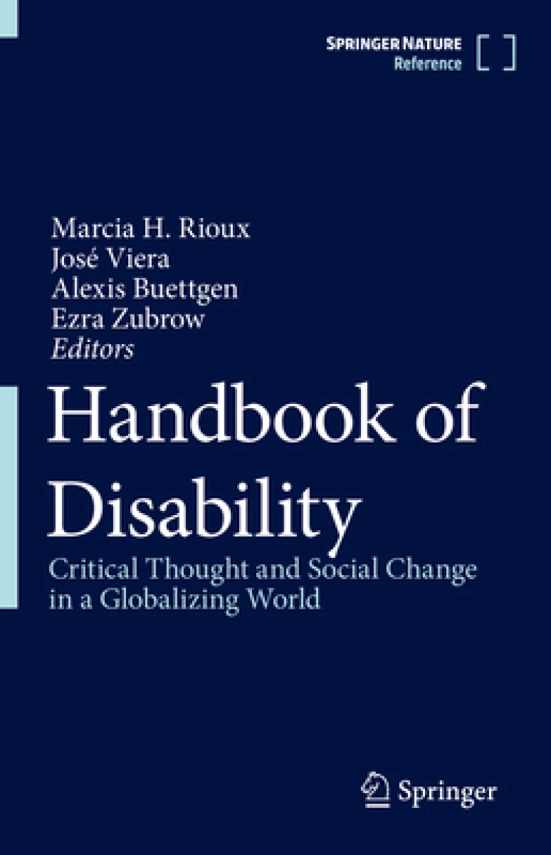 Handbook of Disability