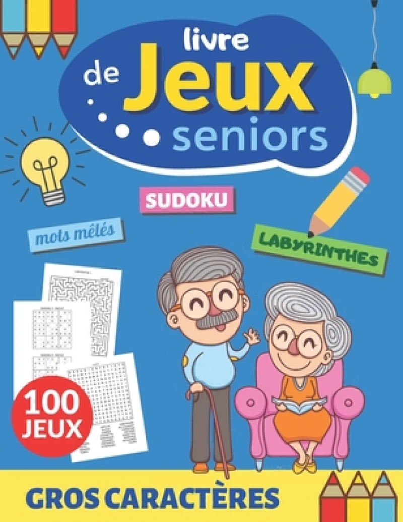 Livre de jeux seniors