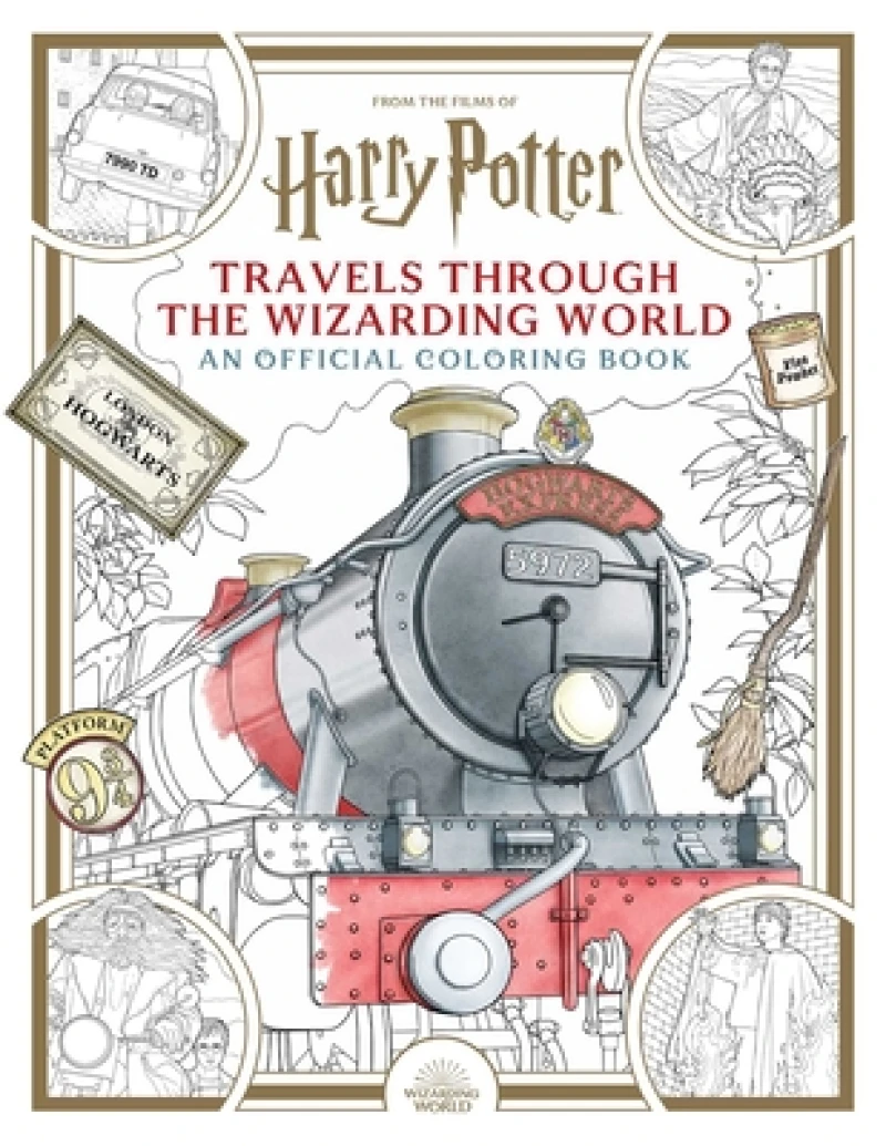 Harry Potter: Travels Through the Wizarding World: An Official Coloring Book